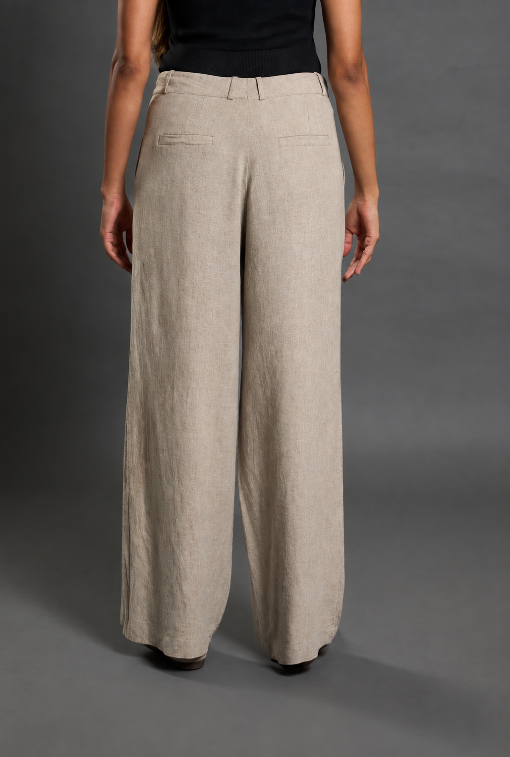 Relaxed Cotton Flex Trousers