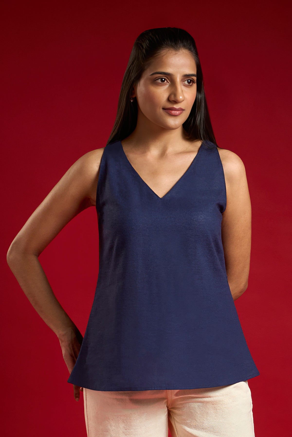 Cotton Linen Top