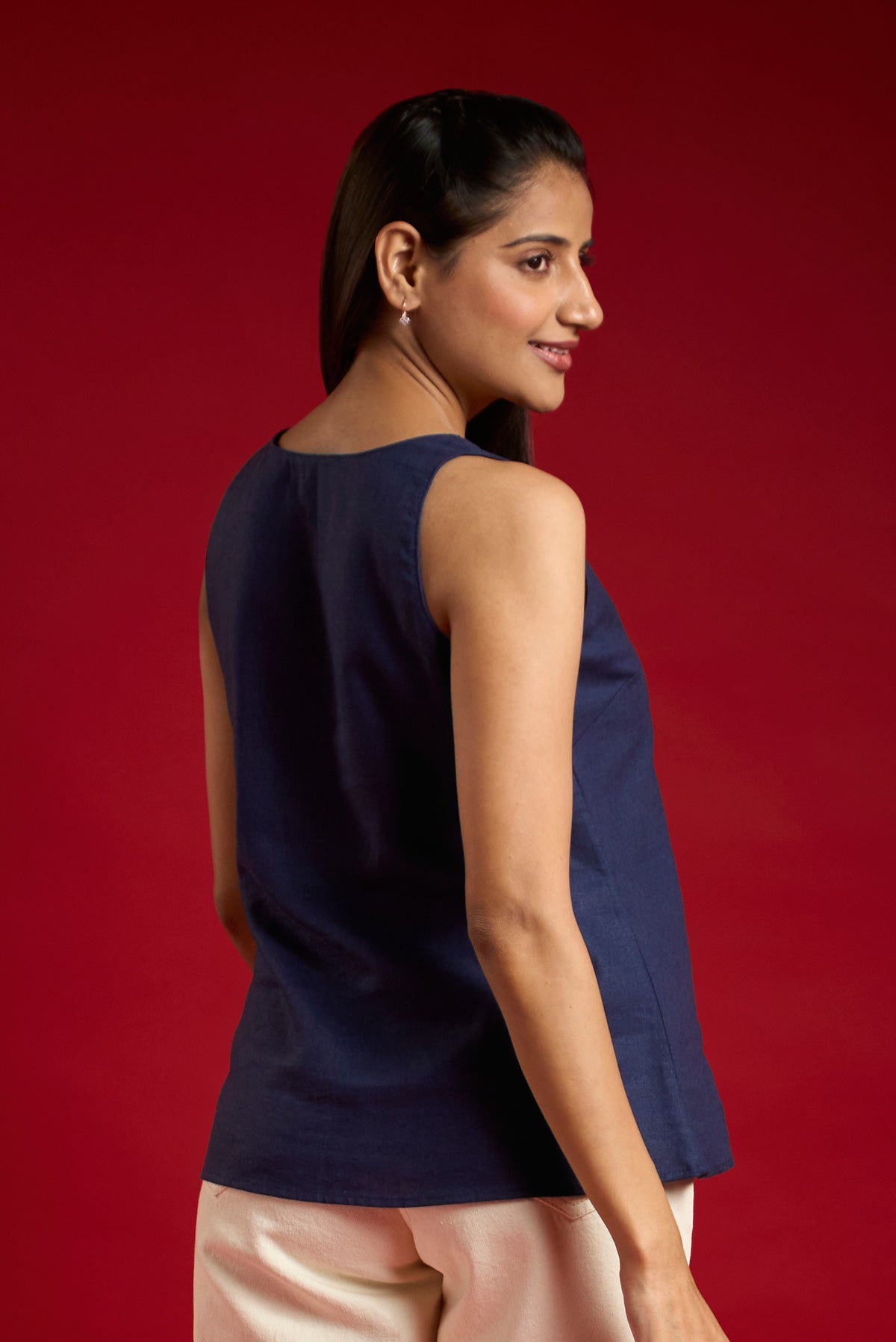 Cotton Linen Top
