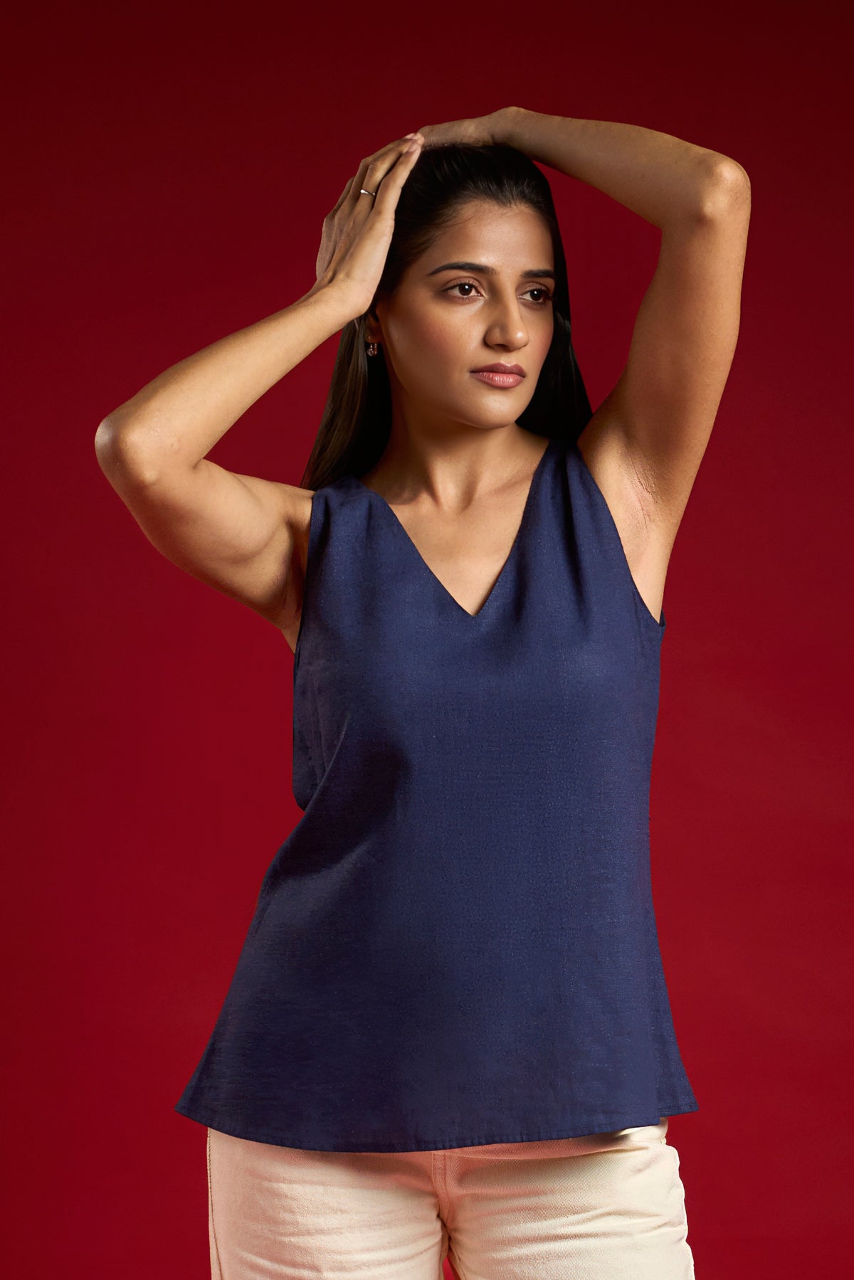 Cotton Linen Top