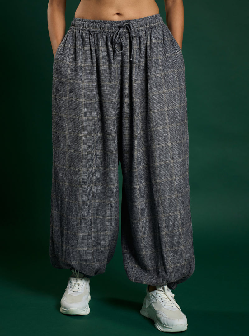 Linen Jute Balloon Pants
