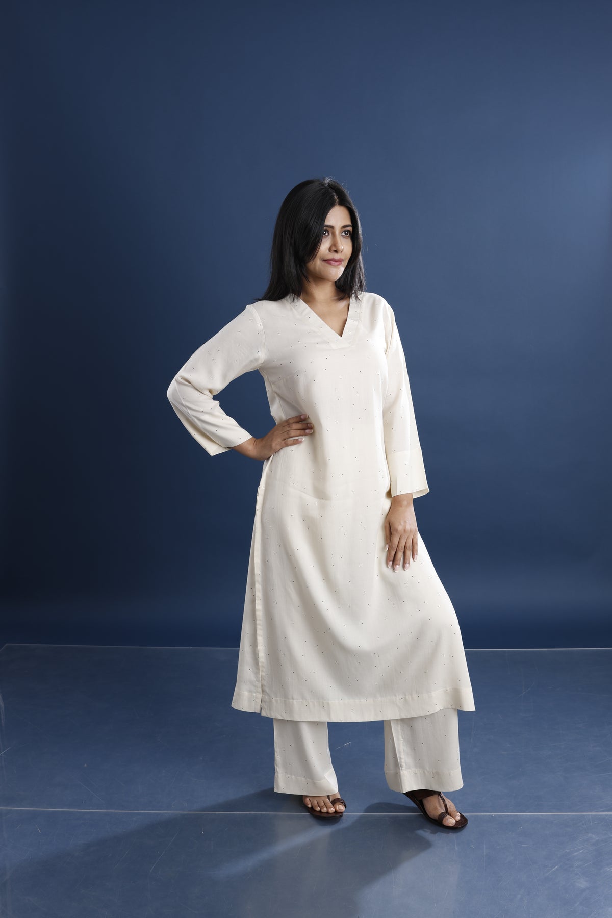 Rayon Print Kurta Set (2 Piece Set)