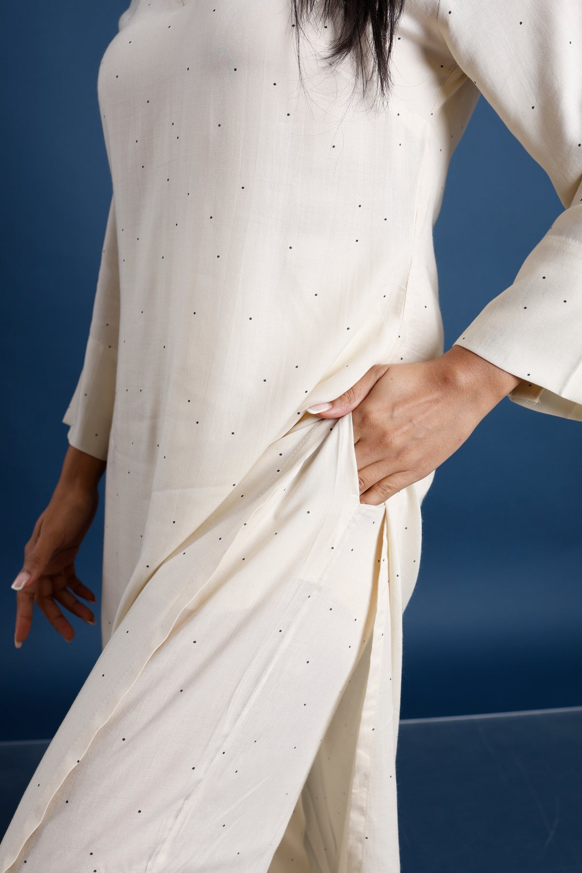 Rayon Print Kurta Set (2 Piece Set)